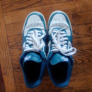 Nike Green/White Air Force One's MENS